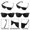 Duronge Set of 4 Pinhole Glasses, Eye Trainer, Black Vision Correction Glasses, Anti Fatigue, for Fatigue Relief, Relaxation and Eye Training view 3