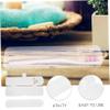 minkissy Travel Toothbrush Case 2pcs Rectangular Plastic Storage Box Double Card Slots Flip-top Leak-Proof Cover for Brushes and Toothpaste view 4