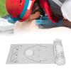 1 Roll First Responder CPR Barrier Cardiopulmonary Resuscitation Barrier Disposable Face Shield for Emergency Use,CPR Trainer view 2