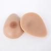 KRLZKID Crossdressers Mastectomy Silicone Breast Realistic Self-adhesive Fake Boob Bra Enhancer Prosthesis,Brown-XS/400g/Pair/CupAA view 4