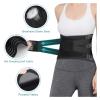 CWLPSL Adjustable Back Lumbar Support Belt Pull Waist Orthopedic Brace Spine Relaxed Decompression Anti-Skid Breathable(Large) view 2