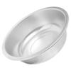 AUTSUPPL Aluminum Kitchen Wash Basin, Round Fruit Salad Washing Bowl, Smooth Surface Baking Mixing Bowl for Home Kitchen Prep view 1