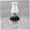 AUTSUPPL Brush Holder Stand Traditional Shave Brush Organizer Stainless Steel for Barber Home view 3