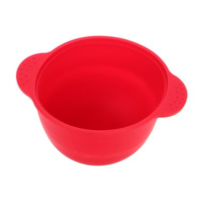 Beaupretty Silicone Mask Bowl Foldable Wax Warmer Pot for Hair Removal Waxing Supplies Red Kitchen Accessories