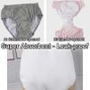 HMLSYZX Leakproof Underwear for Women Incontinence, Briefs Leak Proof Adult Cloth Diaper, Washable Reusable Urinary Incontinence Underwear Cotton Adult Females Panties view 2