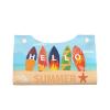 Hello Summer3 Tissue Box Cover, Modern Long Tissue Box Holder, Foldable Leather Tissue Box Accessories for Bathroom, Office Desk, Car, Tabletop, Home Decor view 2