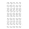 100PCS No Collar Stays Shaper Self Collar Sticker No Stays Adhesive Sticker for Shirts Keep Collars Upright view 4