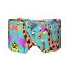 Colorful Giraffe Print Eye Mask Ear Mask Ultra Thin Breathable Adjustable Sleep Sound view 1