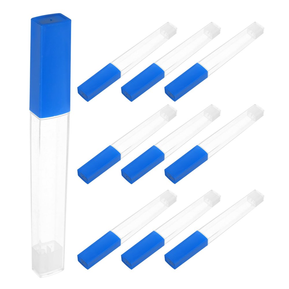 FRCOLOR 10pcs Thermometer Storage Tube Plastic Case Storage Tube for Thermometer and
