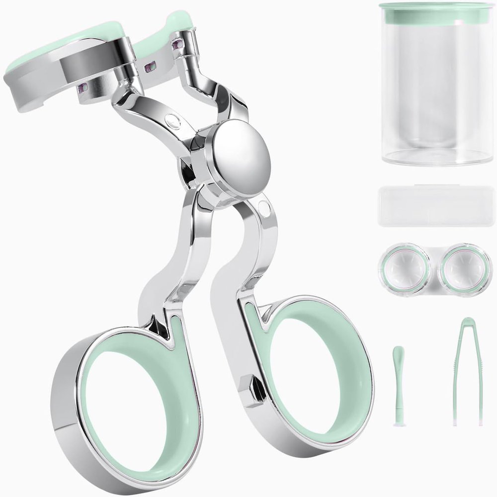 TRMFUSA Contact Lens Insertion Aid, Contact Lenses Aid for Inserting, Contact Lenses Tweezers, Aid for Wearing Contact Lenses for Beginners, High Myopia and Women with Long Nails