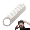 Stainless Steel Moustache Comb - Small Pocket Comb | Travel Comb for Finer Hair, Styling Comb, Comfortable Hair Comb for Daily Grooming view 1