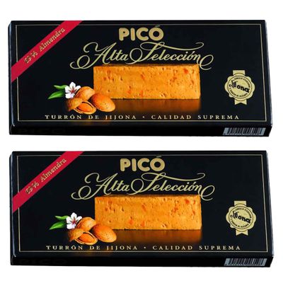 2x Pico Jijona Turron, Soft Nougat 150g Supreme Quality of Spanish Nougat