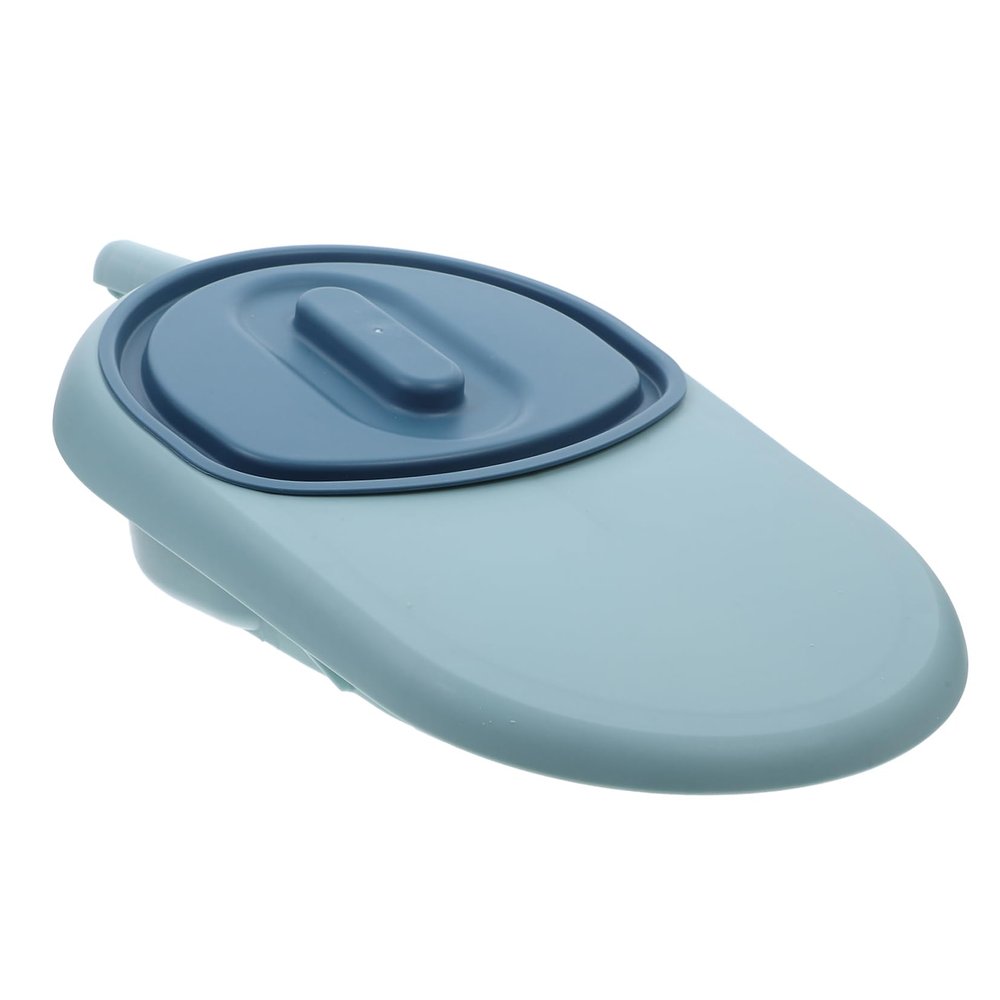 MOLUCKFU Heavy Duty Lying Toilet for Elderly Women Men Lid Portable Urinal for Bedroom Medical Use