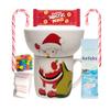 Christmas Hot Chocolate Mug Gift Set, Santa Design with Galaxy Hot Chocolate, Marshmallows, Chocolate Buttons, Festive Decorations view 1