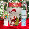 Christmas Hot Chocolate Mug Gift Set, Santa Design with Galaxy Hot Chocolate, Marshmallows, Chocolate Buttons, Festive Decorations view 3