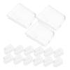 Beaupretty 20pcs Toothbrush Head Protective Covers for Electric and Manual Toothbrushes PC Material Easy to Install Travel and Home Use view 1