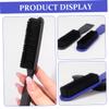 AUTSUPPL 2pcs Men's Beard Styling Comb Set Hair Brush for Men Beard Brush Replacement Travel Comb Accessories Hair Sweeping Soap Shaving Scrubber for view 3