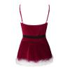 CXKOLD sexy christmas outfits for women plus size lingerie sexy lingerie for women crotchless women's sexy naughty outfits women see-through nightwear women babydoll lingerie nightwear view 4