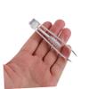 AUTSUPPL Elegant Eyebrow Brush and Tweezers Stainless Steel Tweezers Brow Brush Lash Comb for Makeup Artists Women Men Travel view 3