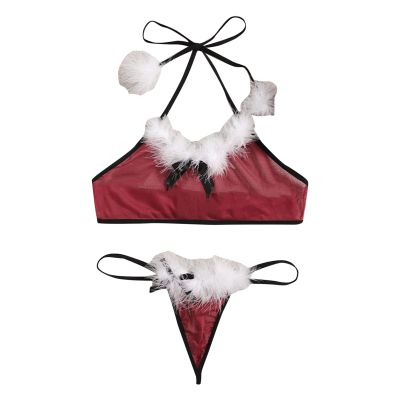 CXKOLD sexy santa dress lingerie sets for women women's lingerie sets sexy santa claus costume women lingerie mini dress topjiao women sexy secretary outfit lingerie set red plus size