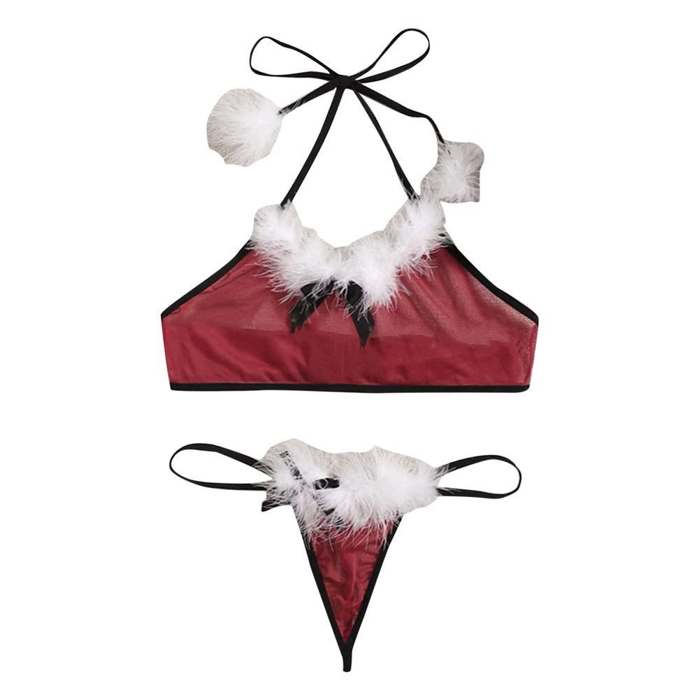 CXKOLD sexy santa dress lingerie sets for women women's lingerie sets sexy santa claus costume women lingerie mini dress topjiao women sexy secretary outfit lingerie set red plus size