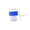 FRCOLOR 4pcs Lens Cleaning Box Contacts Cleaning Case for Lenses Cleaners for Travel view 2