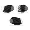Didiseaon 3Pcs Hair Clipper Guards with Adjustable Length Precise Haircuts, Universal Clipper Guard Attachments for Fc5908 Fc5909, Black, Home Professional Use view 2