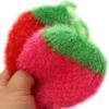 1 Pc Strawberry Colorful Scrubber, Non-Scratch Dish Scrubber, Household Cleaning Pad Scrubber Sponge, Non-Scratch Scrubber Cleaning Tools (Yellow) view 3