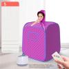 AOEGBY Steam Box 1 Person Healthy Steam Sauna Portable Spa Room Home Folding Adult Sauna Room Home Sauna(Purple) view 3