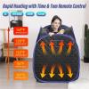 AOEGBY Steam Box Portable Sauna Kit One Person Full Body At Home Spa Hat Tent Include 2L Steamer With Remote Control Home Sauna(Pink-border) view 2