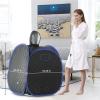 AOEGBY Steam Box Portable Sauna Kit One Person Full Body At Home Spa Hat Tent Include 2L Steamer With Remote Control Home Sauna(Pink-border) view 3