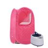 AOEGBY Steam Box Portable Sauna For Home Full Body Portable Steam Saunas Fold-able With 2L 1000 Watt Steamer Home Sauna(Rose Red Set) view 1