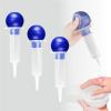 Bulb Syringe with Scale - Balloon Flusher for Wound Irrigation Enema Food Intake, 3 Pcs (60cc) view 1