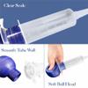 Bulb Syringe with Scale - Balloon Flusher for Wound Irrigation Enema Food Intake, 3 Pcs (60cc) view 3