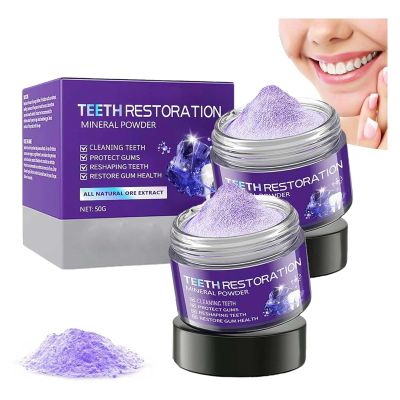 GarageLine Teeth Restoration Mineral Powder,Mineral Tooth Powder,Teeth Whitening Powder,Teethrestoration Mineral Powder,Dental Restoration Mineral Powder,Effective in strengthening Teeth Gums (2)