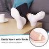 Toe Splint and Straightener, Toe Straightener Bunion Corrector Thumb Adjuster Foot Care for Crooked Hammer Overlapping Claw Toes (3 Holes Left) view 3