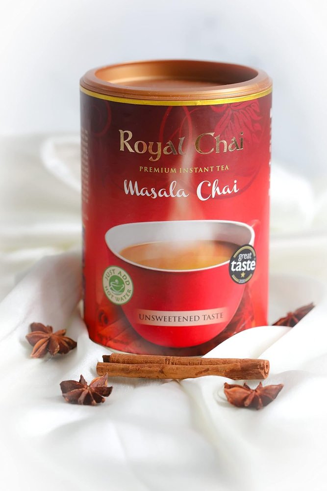 Lily's Present Royal Chai Premium Instant Masala Chai Tea, Unsweetened, 400g