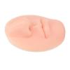 NutriEss 3Pack Silicone Nose Model with Mouth Piercing Practice Structure Light Skin Imitation Reusable Flexible Piercing Display Soft Elastic for Piercing Instruction (Light Beige) view 4