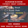 ZATS Coffee Beans Father's Dark Roast 1kg, Single Origin 100% Arabica - Intensity 5/5 - Strong Italian Artisan Espresso, Dark Roasted Speciality Whole Coffee Beans view 2