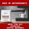 ZATS Coffee Beans Father's Dark Roast 1kg, Single Origin 100% Arabica - Intensity 5/5 - Strong Italian Artisan Espresso, Dark Roasted Speciality Whole Coffee Beans view 3