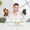 GAOXIAO Rehabilitation Gloves for Stroke Patients, Finger and Hand Function Trainer Robot Rehab Gloves, Hemiplegia Arthritis Finger Orthosis for Cerebral Palsy Hemiplegia Patient A Right XL view 3
