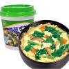 Instant fresh vegetable soup, hot and sour soup, freeze dried vegetable soup 8g, corn soup, nutritious seaweed spinach soup, meal replacement breakfast, side dishes (Spinach soup,3 cups) view 1