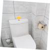 FRCOLOR 6pcs Heart Shaped Toilet Button Flush Tank Assist Nail-Safe Easy to Install for Bathroom view 4
