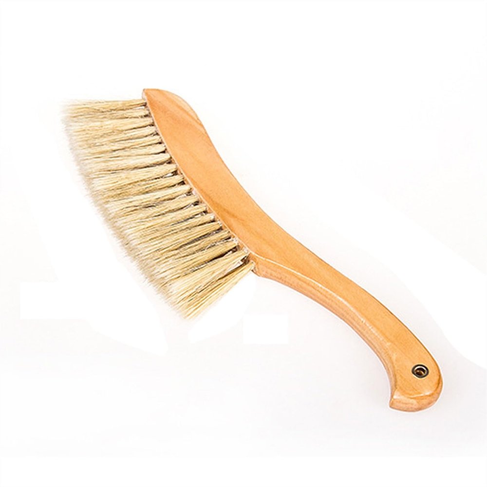 LUNCHS Bench Brush Suitable for Cleaning Pet Hair and Nut Shells Hand Broom Soft and Fine Bristles Drafting Brush Easy to Carry