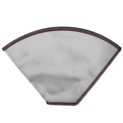 Milltrip Coffee Filter Bag, Stainless Steel Coffee Filter Reusable Foldable Trapezoid Coffee Strainer Bag 46 Cup
