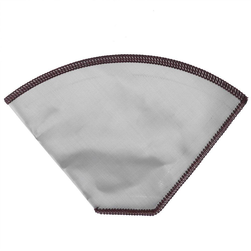 Milltrip Coffee Filter Bag, Stainless Steel Coffee Filter Reusable Foldable Trapezoid Coffee Strainer Bag 46 Cup