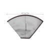 Milltrip Coffee Filter Bag, Stainless Steel Coffee Filter Reusable Foldable Trapezoid Coffee Strainer Bag 46 Cup view 3