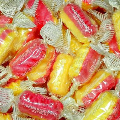 Pick & Mix Premium Wrapped Hard Boiled Candy Sweets - Individually Wrapped Boiled Sweets - Great For Parties (3kg, Rhubarb & Custard)