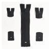 20Pcs 3# 7.5-60CM (3-24 Inches) Closed Nylon Coil Zipper Sewing(Grey,7.5cm) view 3