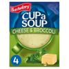 Instant Soup Bundle with Batchelors Cup a Soup Cheese & Broccoli 4 Sachets 92g - 10 Pack | Instant Cheese & Broccoli Soup, Low In Fat & Sugar, Suitable for Vegetarians. view 3